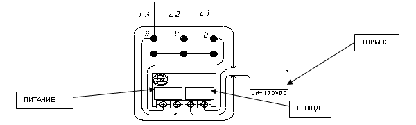 Brake rectifier type pbr 1100 схема подключения